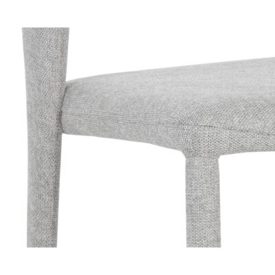 Romina Dining Chair - Belfast Heather Grey 107437 107437 ROMINA DINING CHAIR BELFAST HEATHER GREY 6