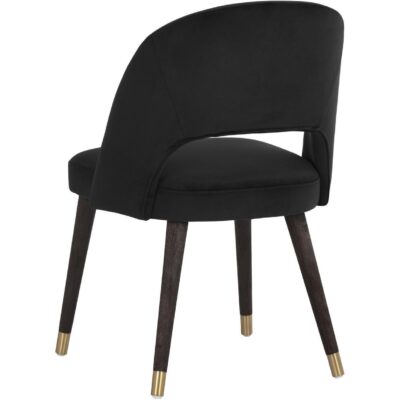 Monae Dining Chair - Abbington Black 107439 107439 MONAE DINING CHAIR ABBINGTON BLACK 3