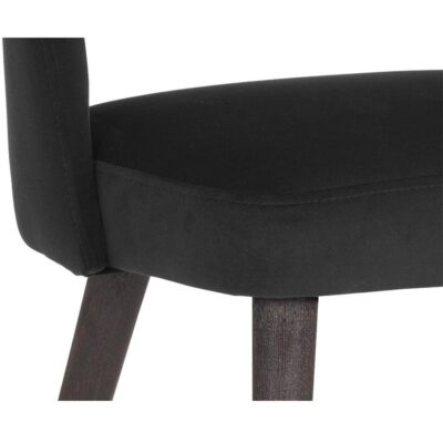 Monae Dining Chair - Abbington Black 107439 107439 MONAE DINING CHAIR ABBINGTON BLACK 6