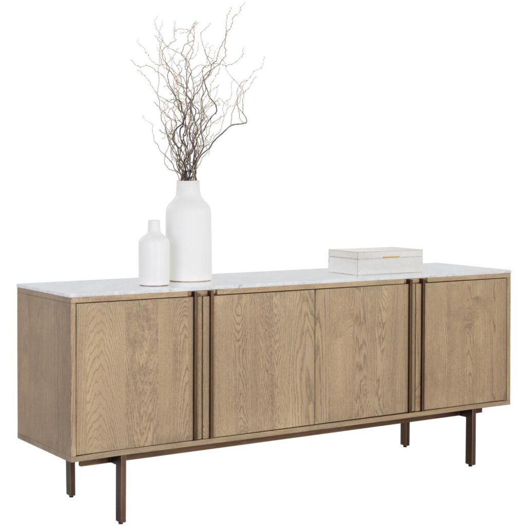 Briar Sideboard - Weathered Oak - Image 4