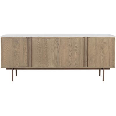 Briar Sideboard - Weathered Oak 107442 107442 BRIAR SIDEBOARD WEATHERED OAK 2