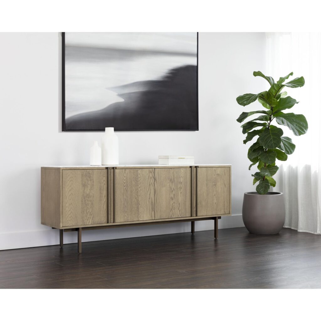 Briar Sideboard - Weathered Oak - Image 5