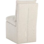 Glenrose Wheeled Dining Chair - Effie Linen 107449V 107449V GLENROSE WHEELED DINING CHAIR EFFIE LINEN 23