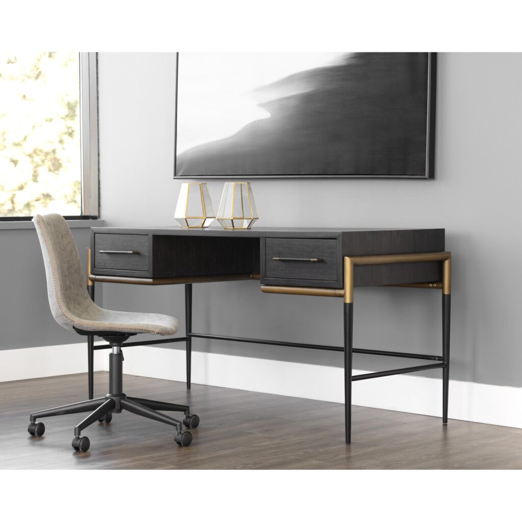 Weldrick Desk - Espresso - Image 4