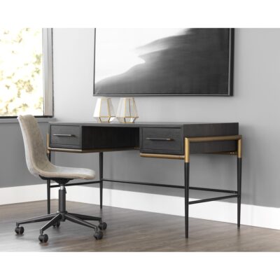 Weldrick Desk - Espresso 107459 107459 WELDRICK DESK 5