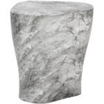 Dali End Table - Large - Marble Look - Grey 7 Dali End Table - Large - Marble Look - Grey 107468 107468 DALI END TABLE LARGE MARBLE LOOK GREY 1