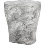 Dali End Table - Large - Marble Look - Grey 8 Dali End Table - Large - Marble Look - Grey 107468 107468 DALI END TABLE LARGE MARBLE LOOK GREY 2