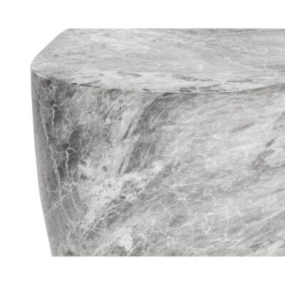 Dali End Table - Large - Marble Look - Grey 107468 107468 DALI END TABLE LARGE MARBLE LOOK GREY 6