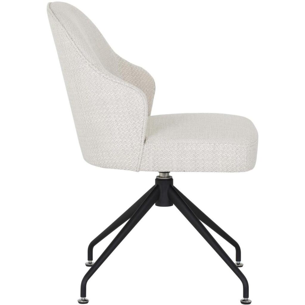 Bretta Swivel Dining Chair - Moto Stucco - Image 3