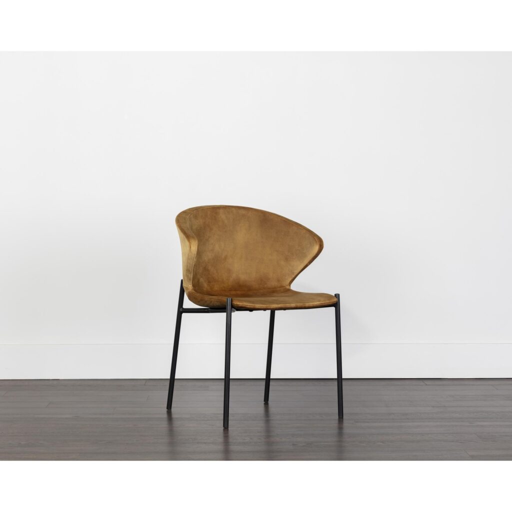 Eric Dining Chair - Nono Tapenade Gold - Image 5