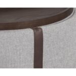 Borelli Wheeled Storage Ottoman - Belfast Heather Grey / Autumn Chestnut 13 Borelli Wheeled Storage Ottoman - Belfast Heather Grey / Autumn Chestnut 107523 107523 BORELLI WHEELED STORAGE OTTOMAN BELFAST HEATHER GREY AUTUMN CHESTNUT 6