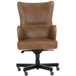 Hubert Office Chair - Tobacco Tan 9 Hubert Office Chair - Tobacco Tan 107526 107526 HUBERT OFFICE CHAIR TOBACCO TAN 1