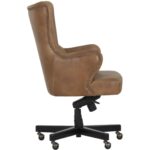 Hubert Office Chair - Tobacco Tan 10 Hubert Office Chair - Tobacco Tan 107526 107526 HUBERT OFFICE CHAIR TOBACCO TAN 2