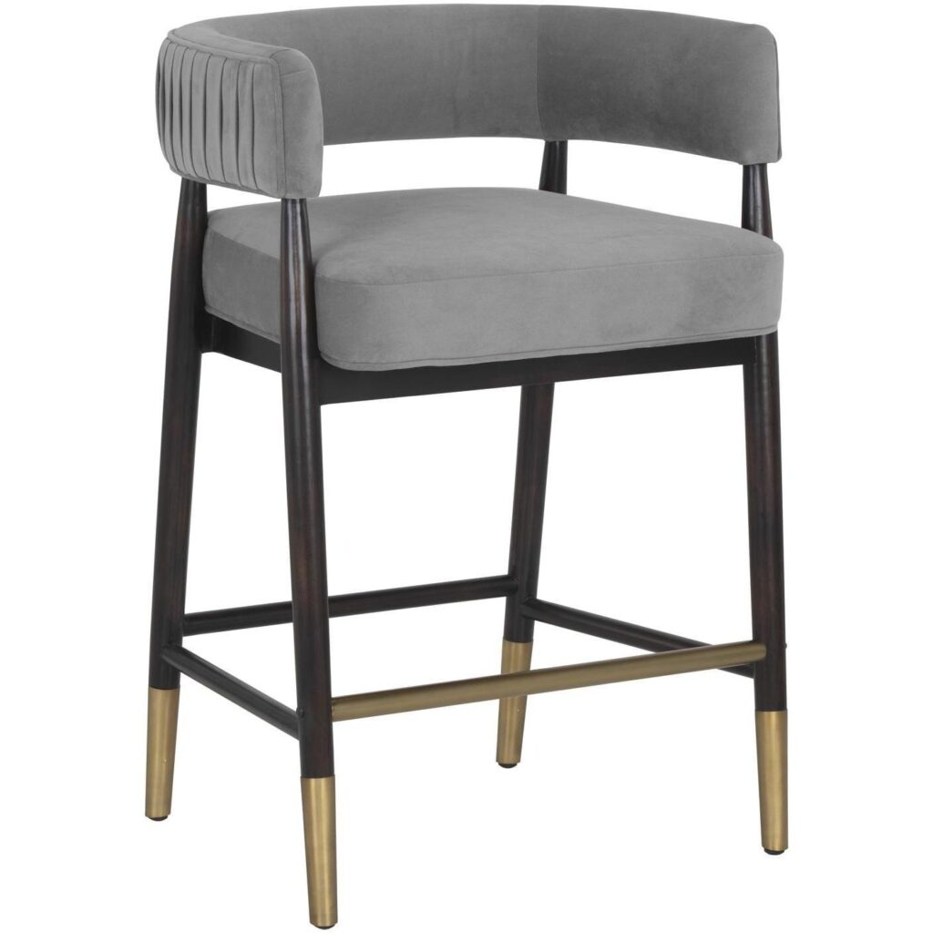 Callem Counter Stool - Antonio Charcoal