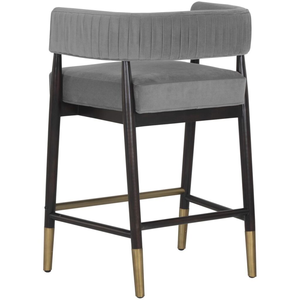 Callem Counter Stool - Antonio Charcoal - Image 3