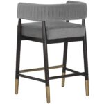 Callem Counter Stool - Antonio Charcoal 9 Callem Counter Stool - Antonio Charcoal 107537 107537 CALLEM COUNTER STOOL ANTONIO CHARCOAL 3