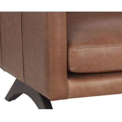 Rogers Armchair - Shalimar Tobacco Leather 107549 107549 ROGERS ARMCHAIR SHALIMAR TOBACCO LEATHER 6