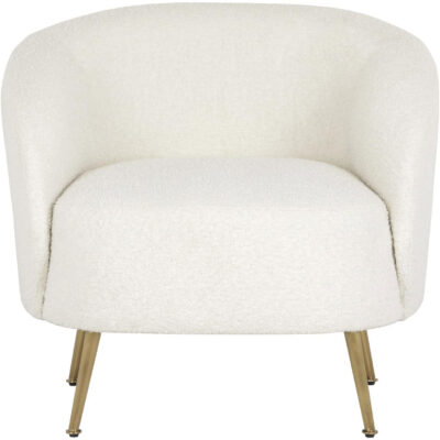 Clea Lounge Chair - Altro White 107571 107571 CLEA LOUNGE CHAIR ALTRO WHITE 1