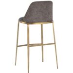 Dover Barstool - Bravo Portabella / Sparrow Grey 9 Dover Barstool - Bravo Portabella / Sparrow Grey 107574 107574 DOVER BARSTOOL BRAVO PORTABELLA SPARROW GREY 3