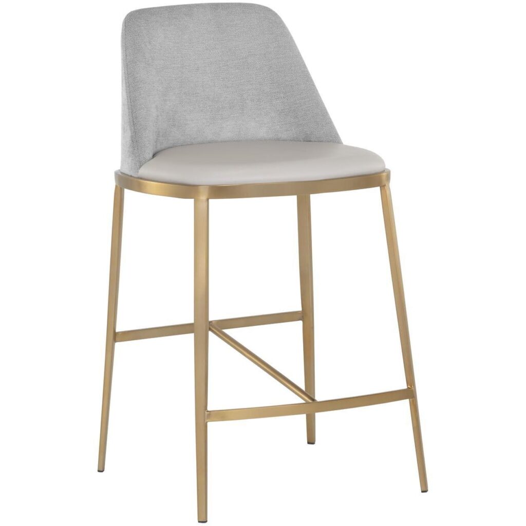 Dover Counter Stool - Napa Stone / Polo Club Stone