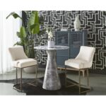 Shelburne Counter Table - Marble Look - Grey 13 Shelburne Counter Table - Marble Look - Grey 107587 107587 SHELBURNE COUNTER TABLE GREY 34 10