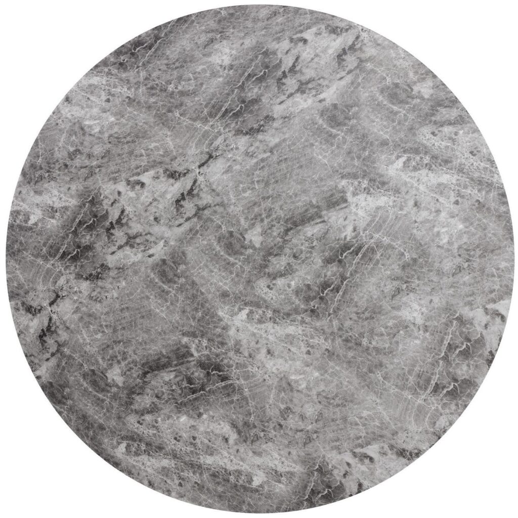 Shelburne Counter Table - Marble Look - Grey - Image 3