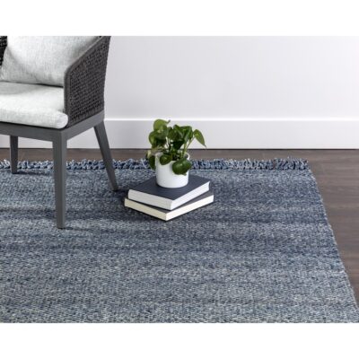 Lindau Hand-Woven Rug - Teal - 5' X 8' 107608 107608 LINDAU HAND WOVEN RUG TEAL 5 X 8 5