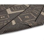Asana Hand-Woven Rug - Black / Tan - 5' X 8' 8 Asana Hand-Woven Rug - Black / Tan - 5' X 8' 107610 107610 ASANA HAND WOVEN RUG CHARCOAL BEIGE 5 X 8 7