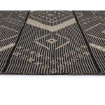 Asana Hand-Woven Rug - Black / Tan - 5' X 8' 9 Asana Hand-Woven Rug - Black / Tan - 5' X 8' 107610 107610 ASANA HAND WOVEN RUG CHARCOAL BEIGE 5 X 8 8