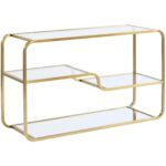 Silvia Console Table 7 Silvia Console Table 107633 107633 SILVIA LOW BOOKCASE 1