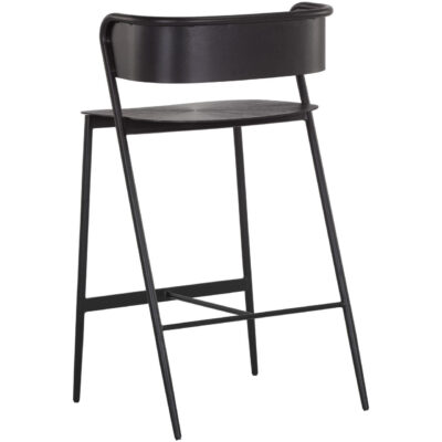 Keanu Counter Stool - Gunmetal 107640 107640 KEANU COUNTER STOOL GUNMETAL 3