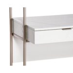 Ambrose Modular Wall Desk - Champagne Gold - Cream 14 Ambrose Modular Wall Desk - Champagne Gold - Cream 107643 107643 AMBROSE MODULAR WALL DESK CHAMPAGNE GOLD CREAM 6