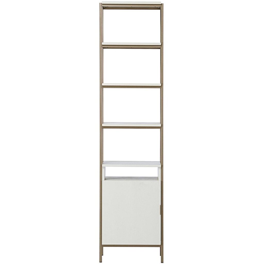 Ambrose Modular Bookcase - Small - Champagne Gold - Cream - Image 2