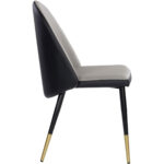 Kline Dining Chair - Dillon Stratus / Dillon Black 8 Kline Dining Chair - Dillon Stratus / Dillon Black 107646 107646 KLINE DINING CHAIR DILLON STRATUS DILLON BLACK 2