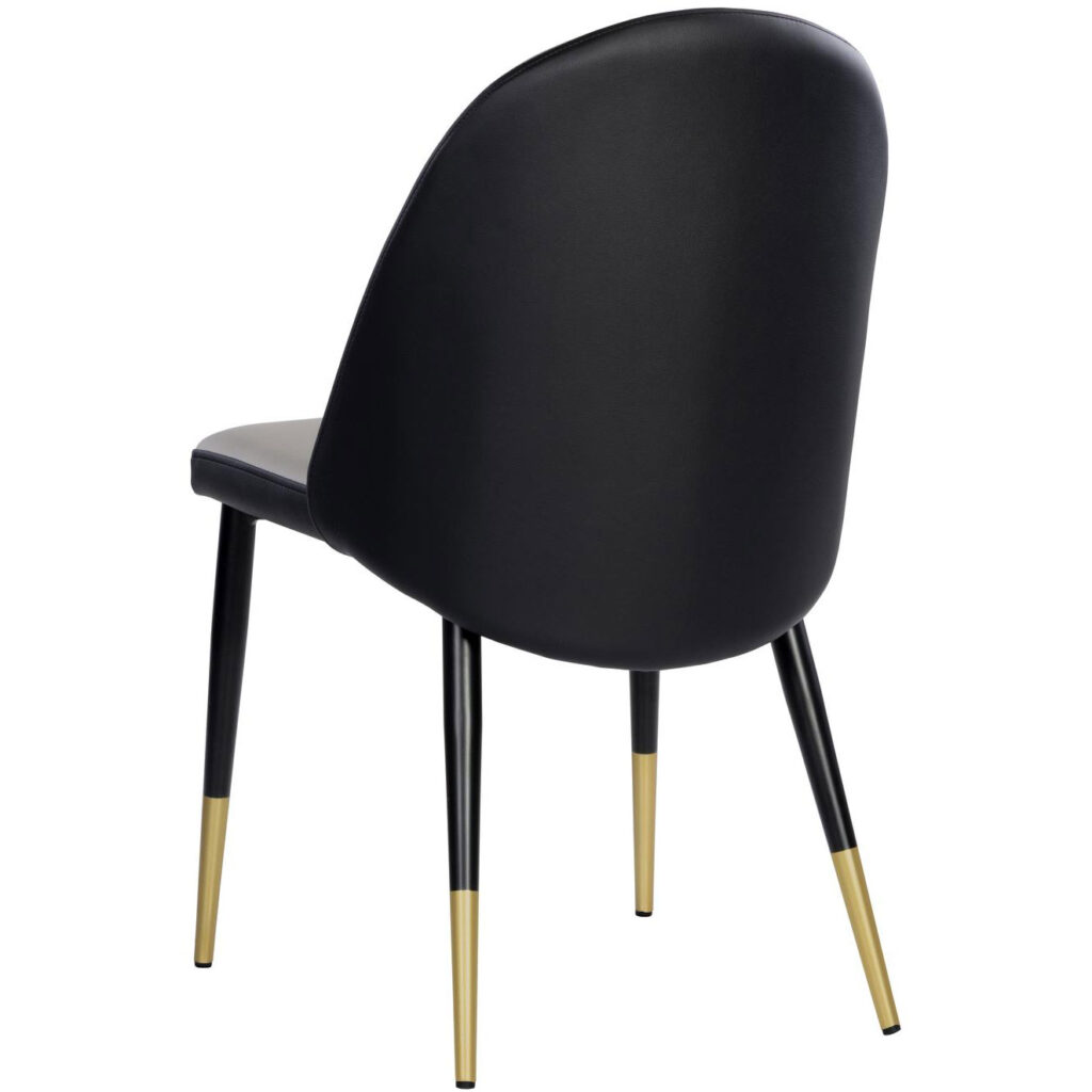 Kline Dining Chair - Dillon Stratus / Dillon Black - Image 3