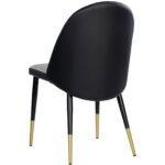 Kline Dining Chair - Dillon Stratus / Dillon Black 9 Kline Dining Chair - Dillon Stratus / Dillon Black 107646 107646 KLINE DINING CHAIR DILLON STRATUS DILLON BLACK 3