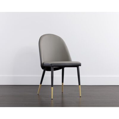 Kline Dining Chair - Dillon Stratus / Dillon Black 107646 107646 KLINE DINING CHAIR DILLON STRATUS DILLON BLACK 5