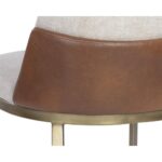 Marie Dining Chair - Belfast Oatmeal / Bravo Cognac 13 Marie Dining Chair - Belfast Oatmeal / Bravo Cognac 107647 107647 MARIE DINING CHAIR BELFAST OATMEAL BRAVO COGNAC 8