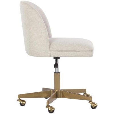 Kenna Office Chair - Belfast Oatmeal 107655 107655 KENNA OFFICE CHAIR BELFAST OATMEAL 2