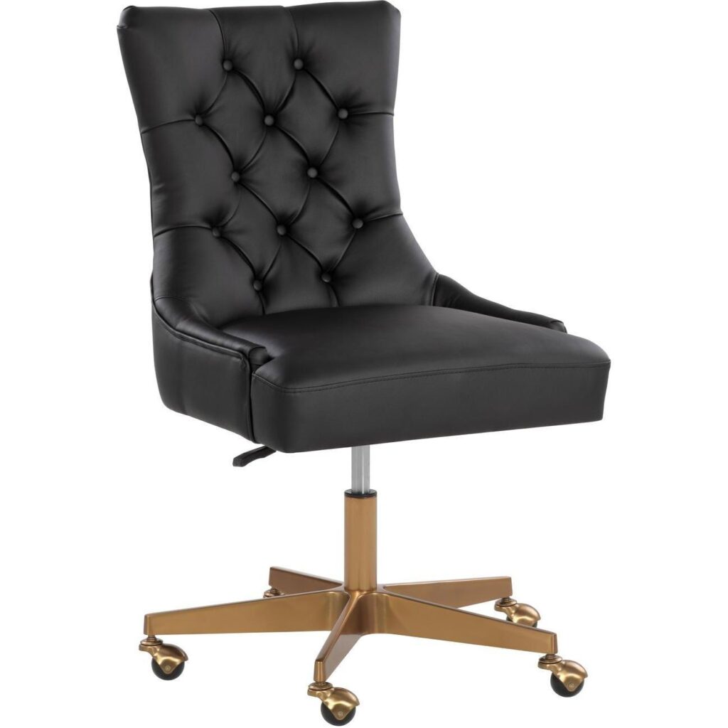 Delilah Office Chair - Dillon Black