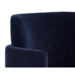 Richie Dining Armchair - Antique Brass - Danny Navy 14 Richie Dining Armchair - Antique Brass - Danny Navy 107665 107665 RICHIE DINING ARMCHAIR ANTIQUE BRASS DANNY NAVY 7