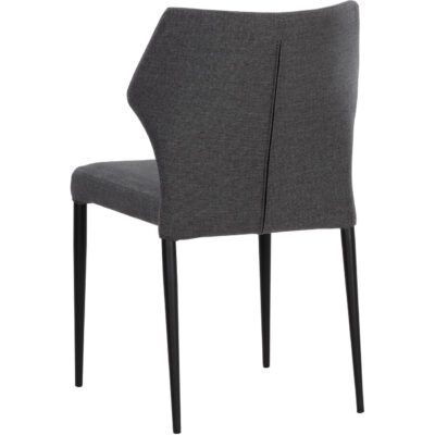 James Stackable Dining Chair - City Grey 107681 107681 JAMES STACKABLE DINING CHAIR CITY GREY 3