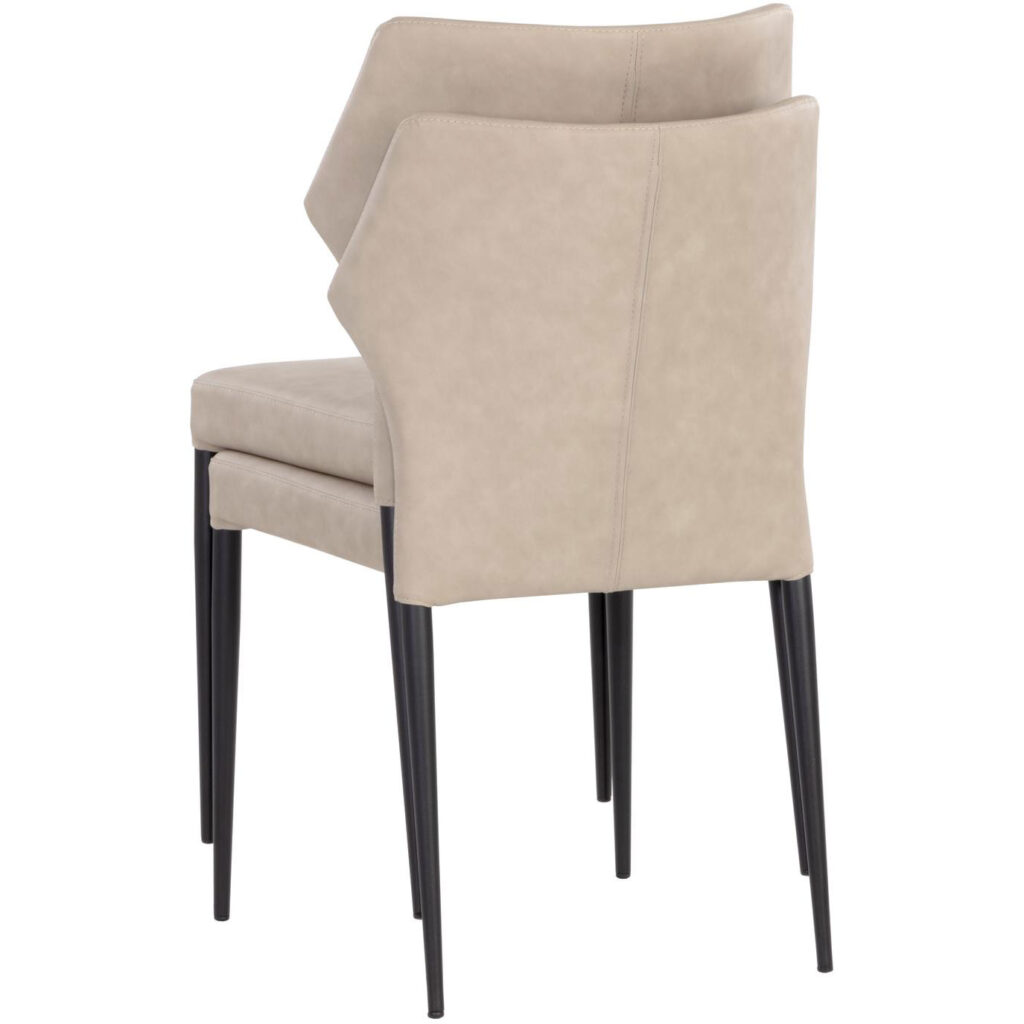 James Stackable Dining Chair - Bounce Stone - Image 12