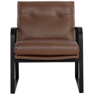 Sterling Lounge Chair - Missouri Mahogany Leather 107698 107698 STERLING LOUNGE CHAIR MISSOURI MAHOGNY LEATHER 1