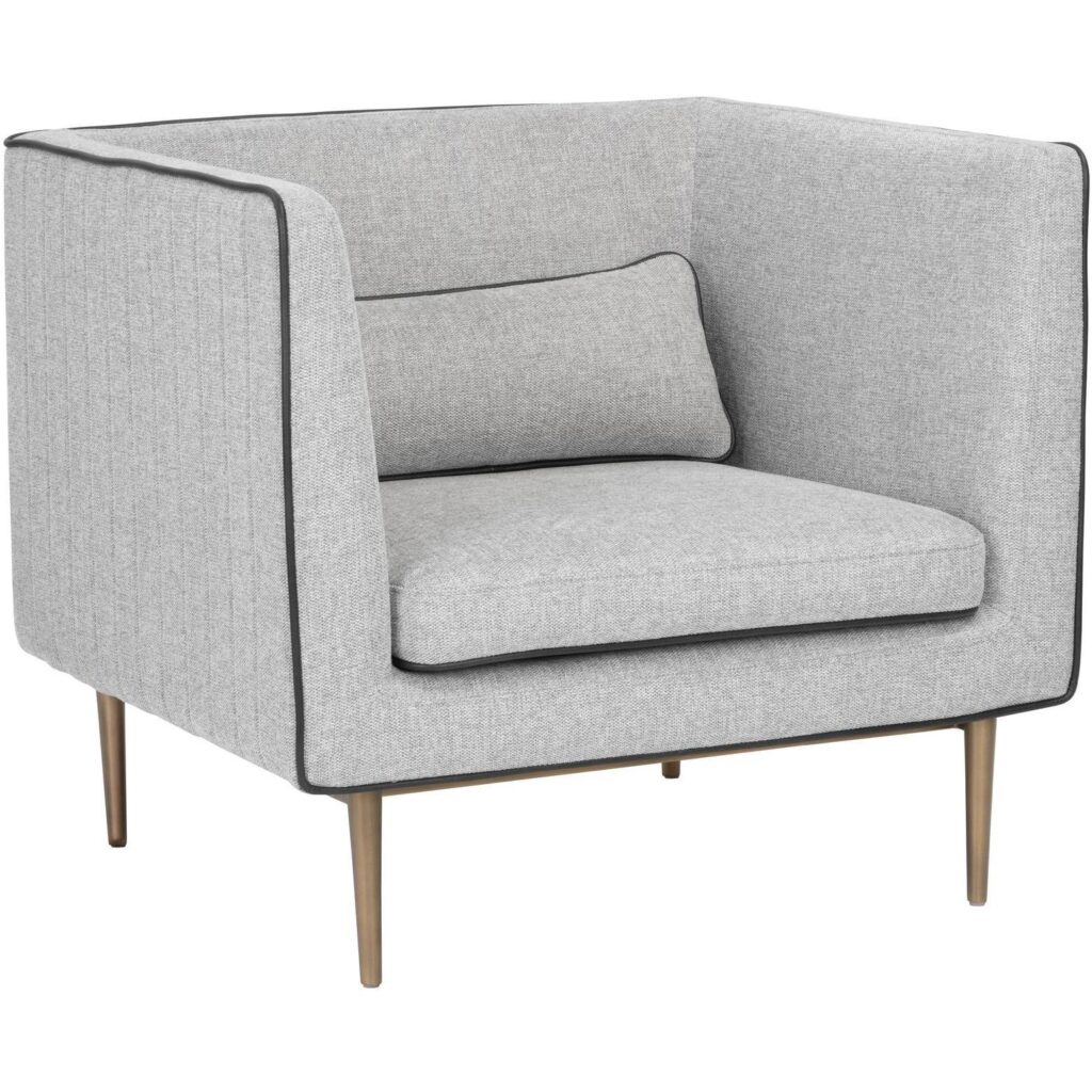 Batavia Armchair - Belfast Heather Grey