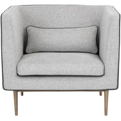 Batavia Armchair - Belfast Heather Grey 107745 107745 BATAVIA ARMCHAIR BELFAST HEATHER GREY 1