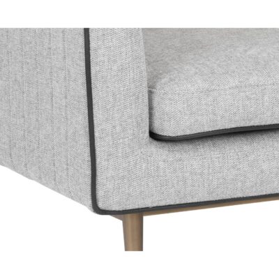 Batavia Armchair - Belfast Heather Grey 107745 107745 BATAVIA ARMCHAIR BELFAST HEATHER GREY 6