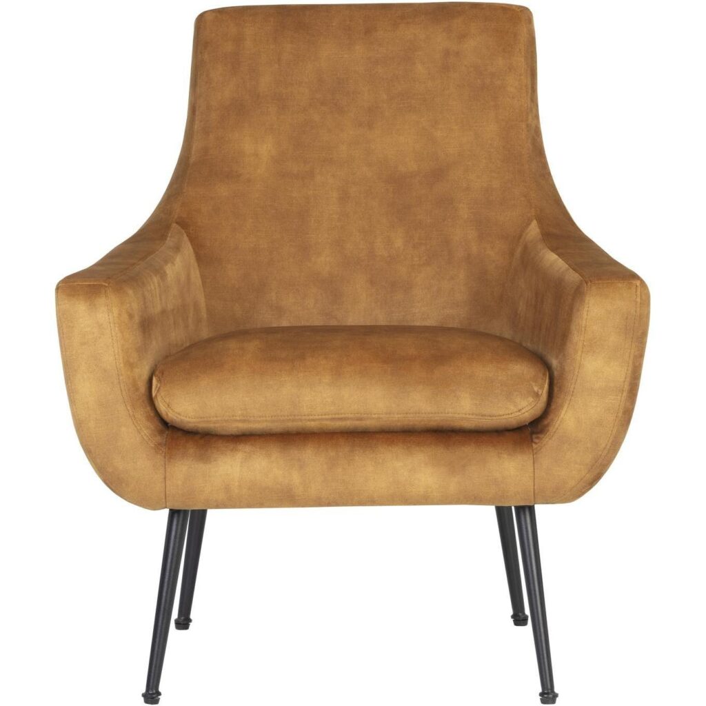 Aletta Lounge Chair - Nono Tapenade Gold - Image 2