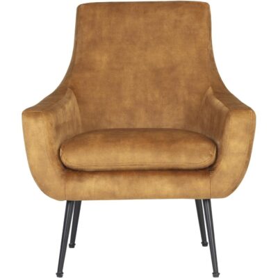 Aletta Lounge Chair - Nono Tapenade Gold 107756 107756 ALETTA LOUNGE CHAIR NONO TAPERNADE GOLD 1