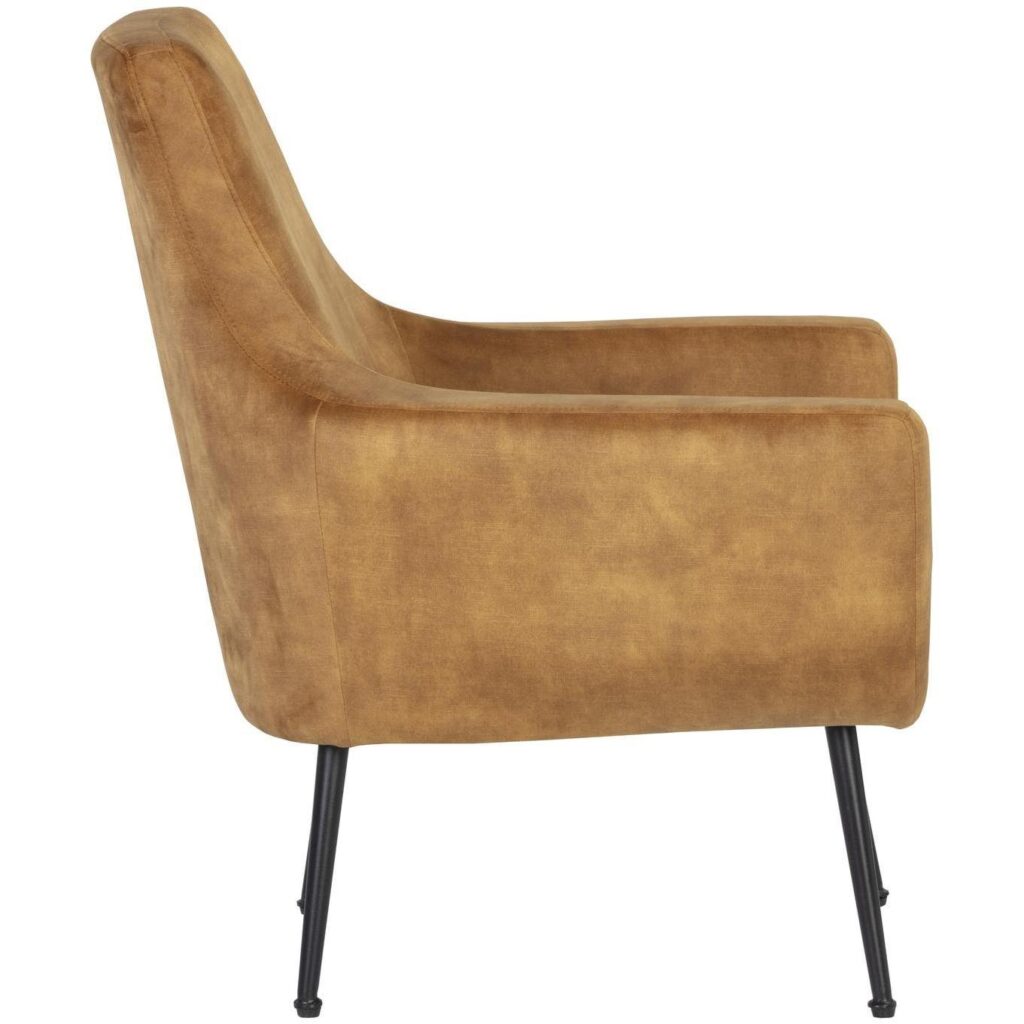 Aletta Lounge Chair - Nono Tapenade Gold - Image 3